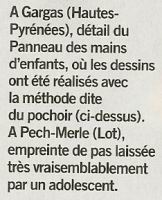 Dessine moi un mammouth, Sciences & Avenir 781, mars 2012 (4c)